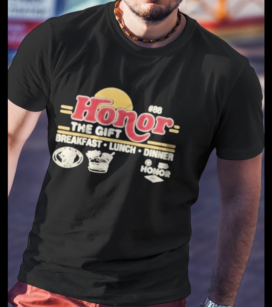 Honor The Gift Breakfast Lunch Dinner Stephen Curry 30 T-Shirt