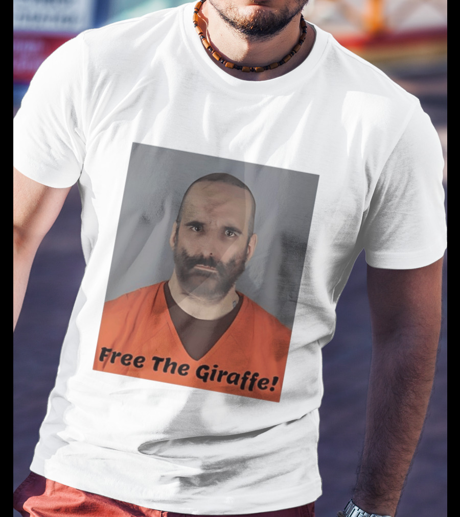 Robby Roadsteamer Shot Free The Giraffe T-Shirt