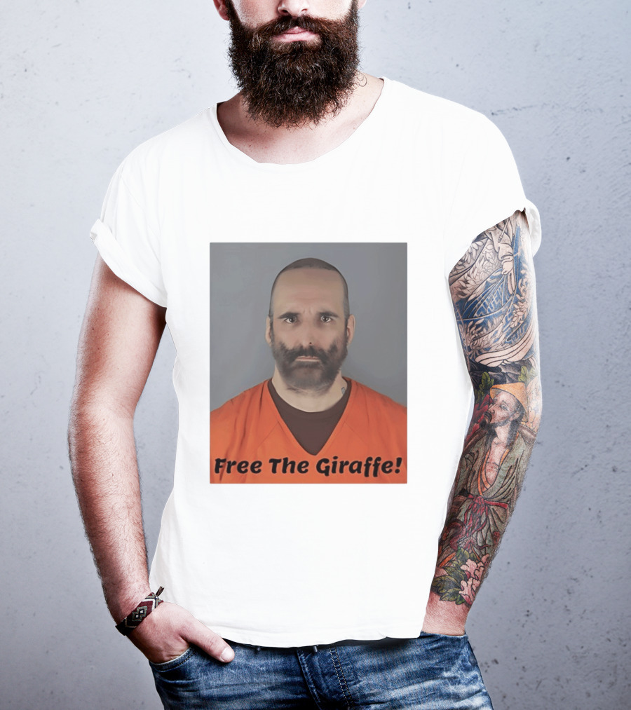 Robby Roadsteamer Shot Free The Giraffe T-Shirt
