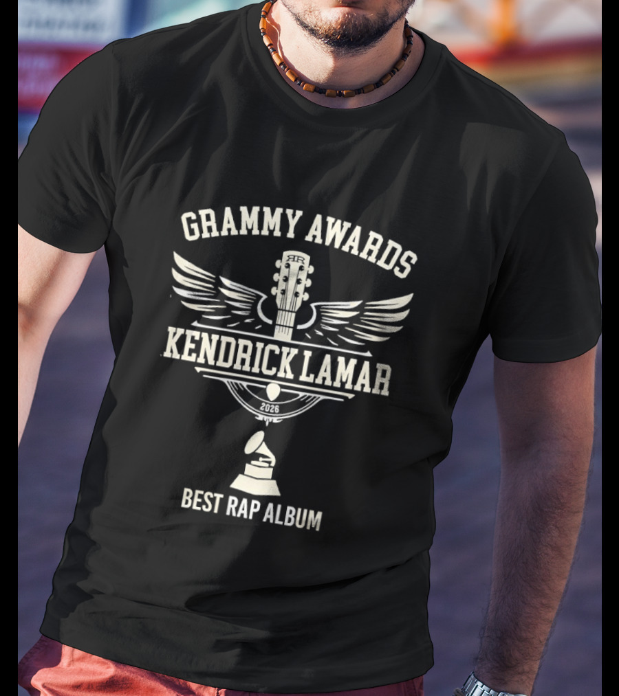 Kendrick Lamar Grammy Awards Best Rap Album T-Shirt