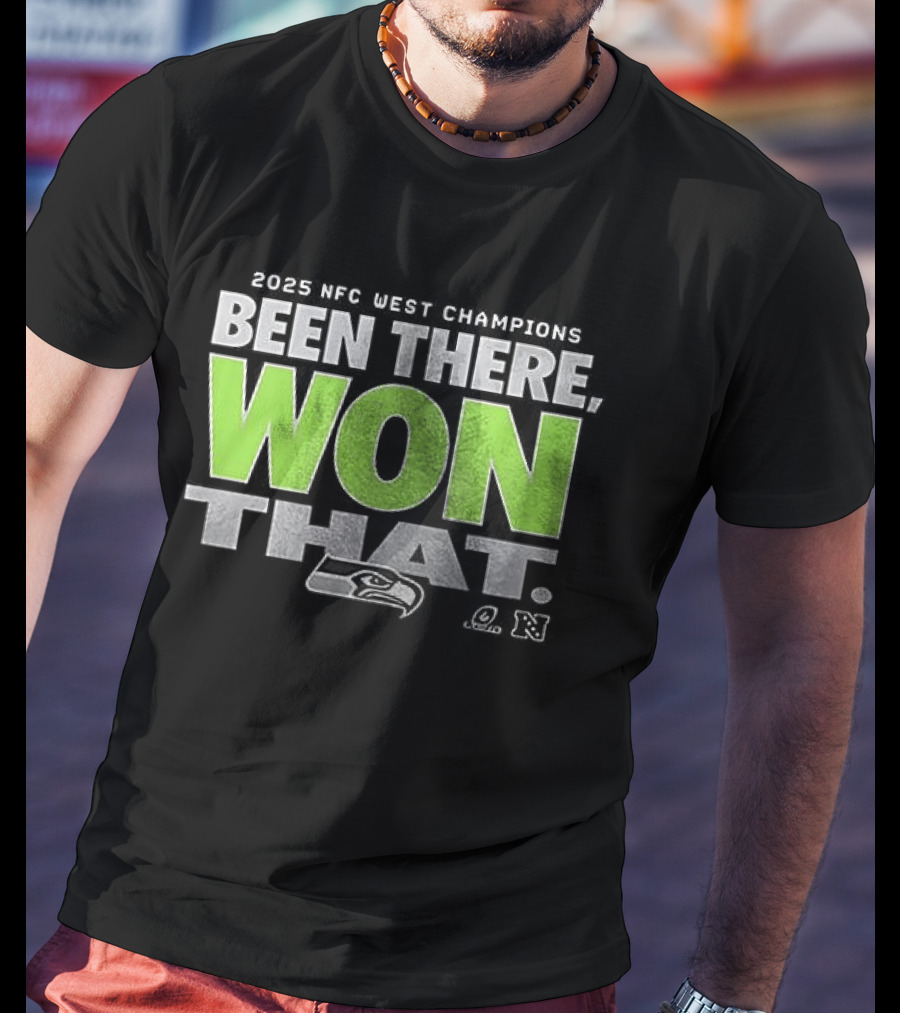 Seattle Seahawks NFC West Champions Been There Won That T-Shirt