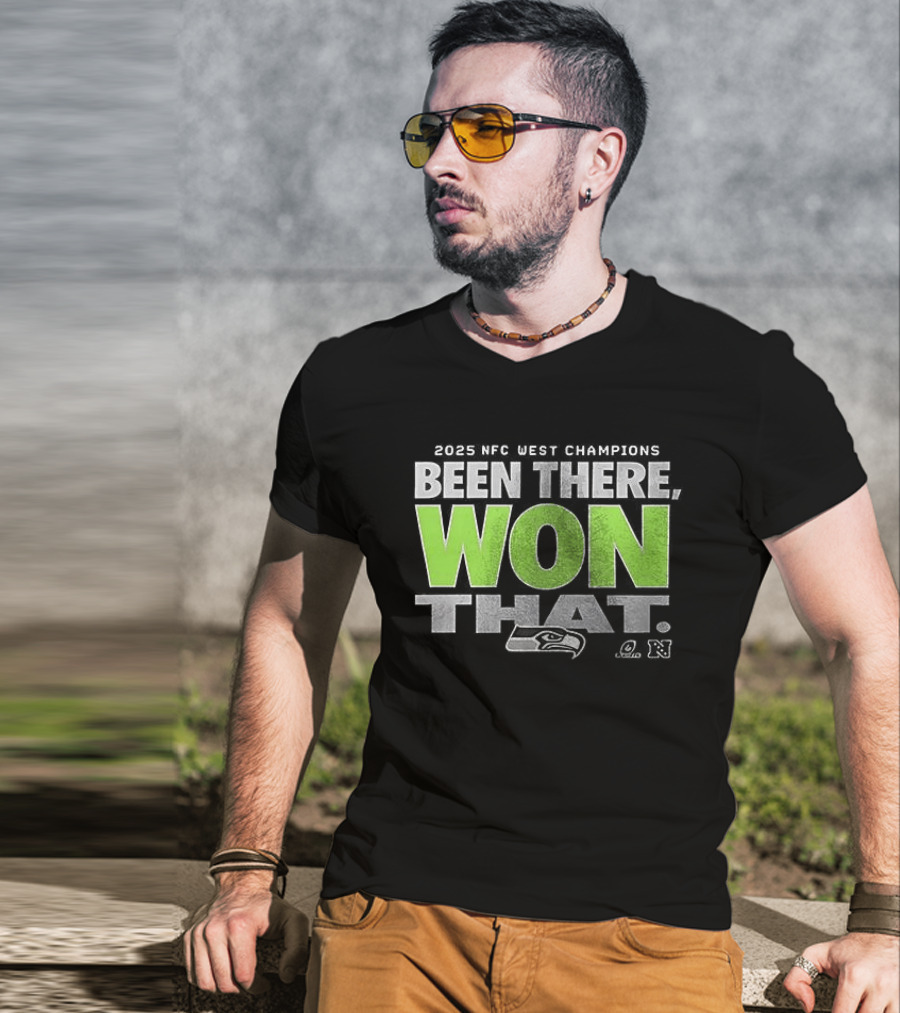 Seattle Seahawks NFC West Champions Been There Won That T-Shirt