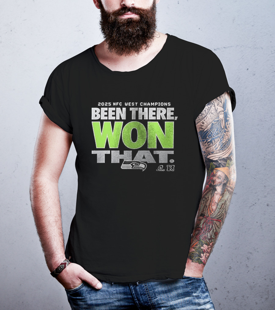 Seattle Seahawks NFC West Champions Been There Won That T-Shirt