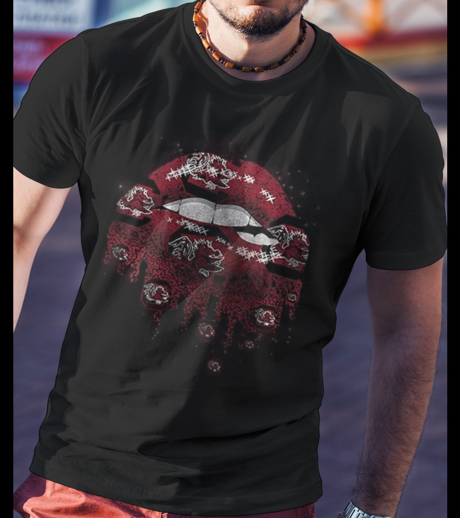 South Carolina Gamecocks The Woman The Myth The Legend Lips T-Shirt