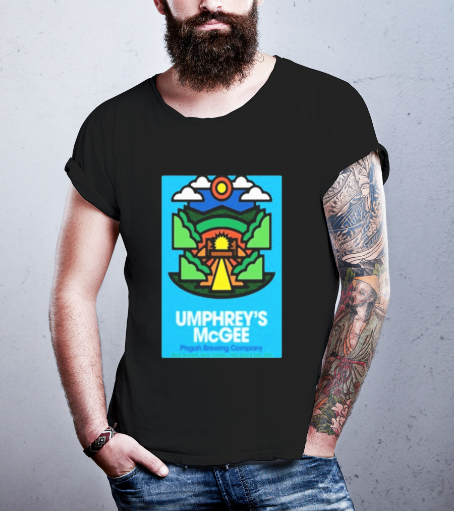 Umphrey's McGee Pisgah Brewing Company Black Mountain NC May 22nd 23rd 2026 T-Shirt