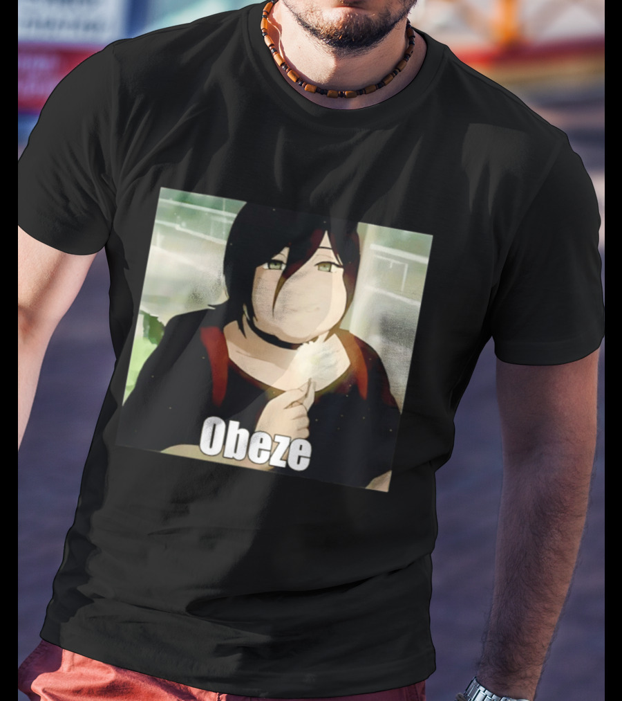 Obese Reze Reze Arc Anime Character Meme T-Shirt