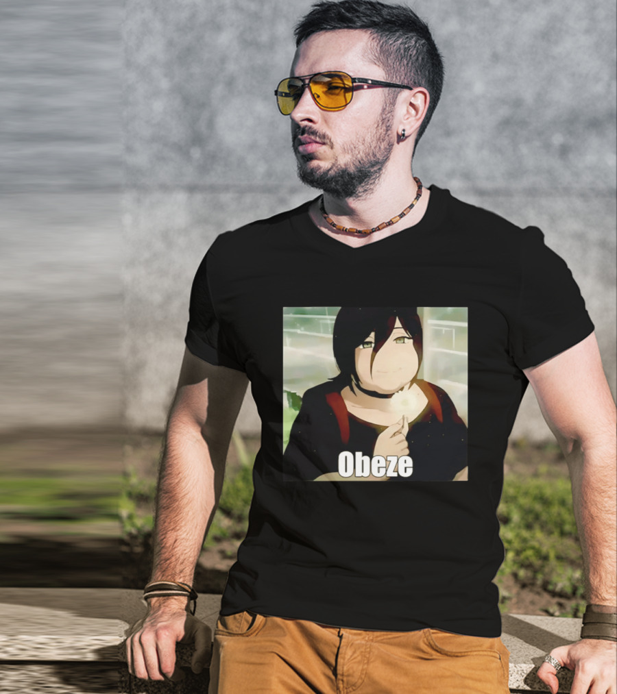 Obese Reze Reze Arc Anime Character Meme T-Shirt
