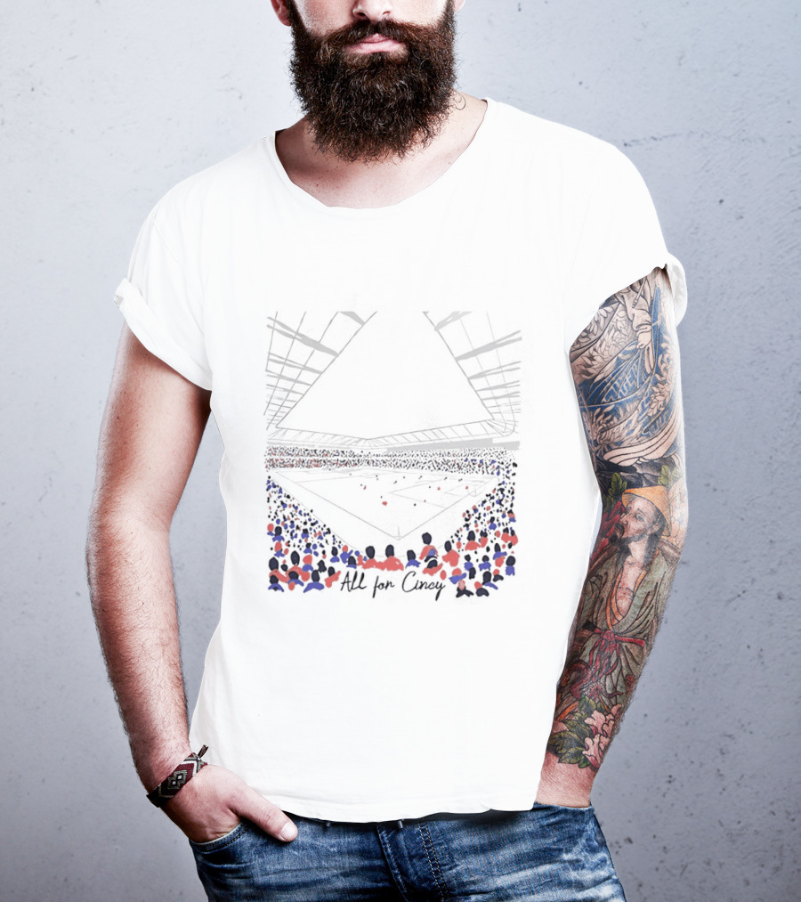 FCC All For Cincy Stadium Fan Celebration View T-Shirt