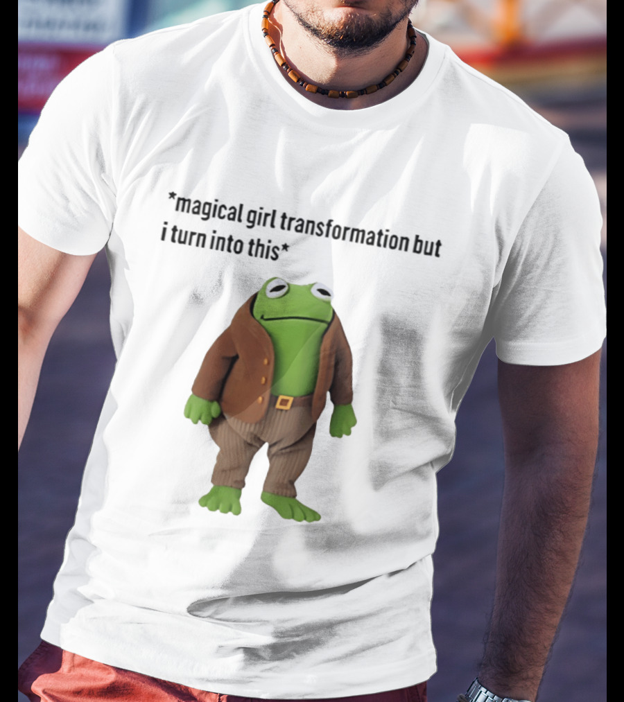 Frog And Toad Magical Girl Transformation Meme T-Shirt
