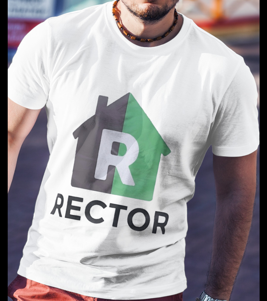 Rector R House Symbol Green And Grey T-Shirt