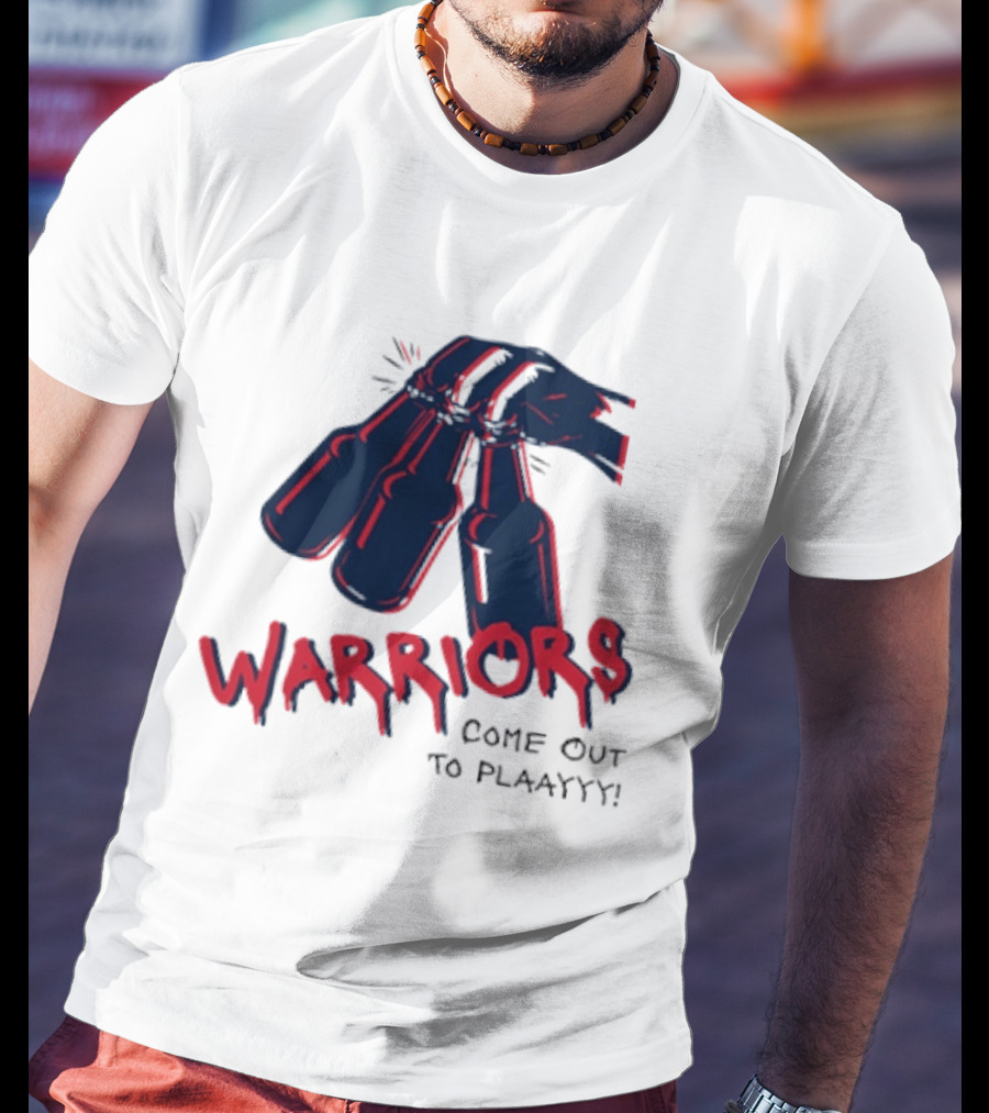 Warriors Come Out To Play Bottles T-Shirt