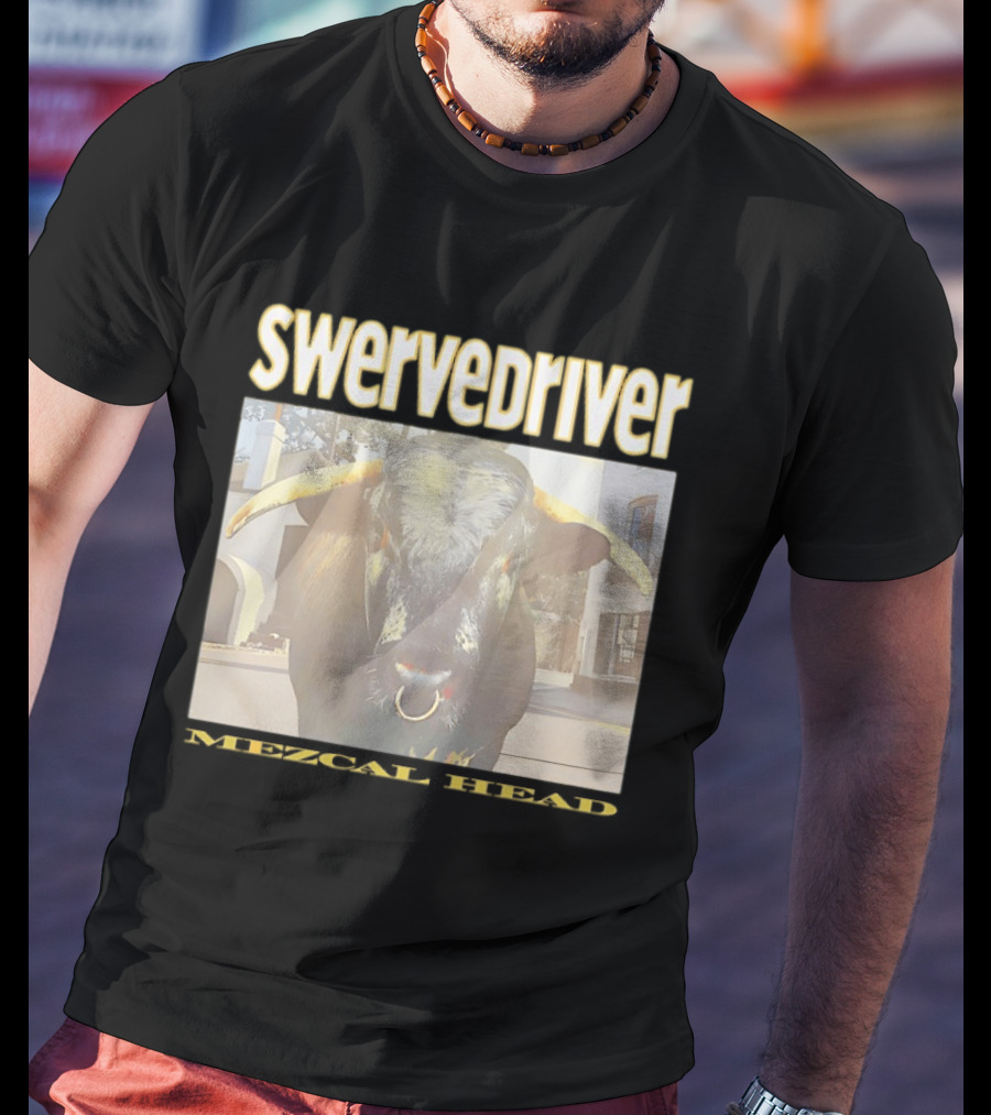 Swervedriver Bison Mezcal Head T-Shirt