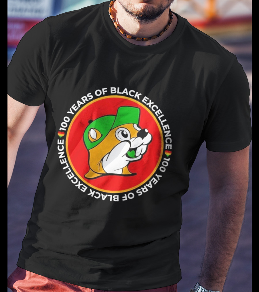 100 Years Of Black Excellence Buc Ee's Anniversary Celebration T-Shirt