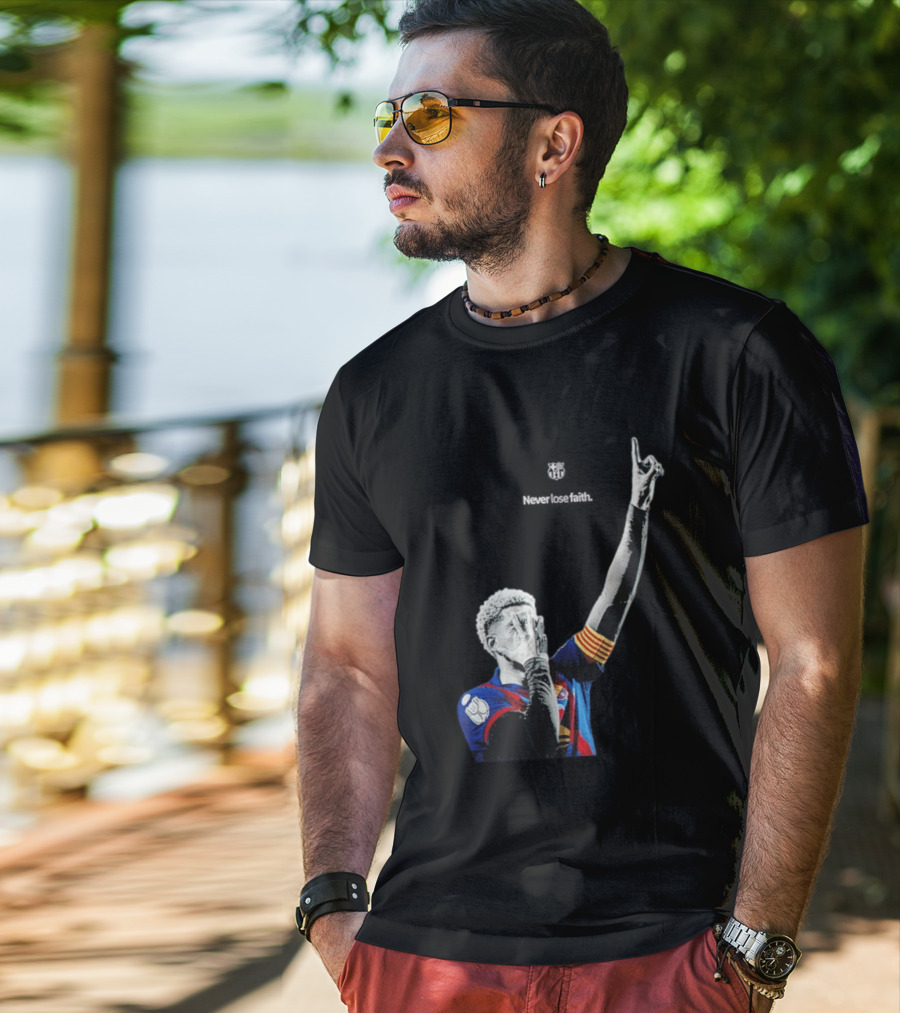 Ronald Araujo FC Barcelona Never Lose Faith T-Shirt
