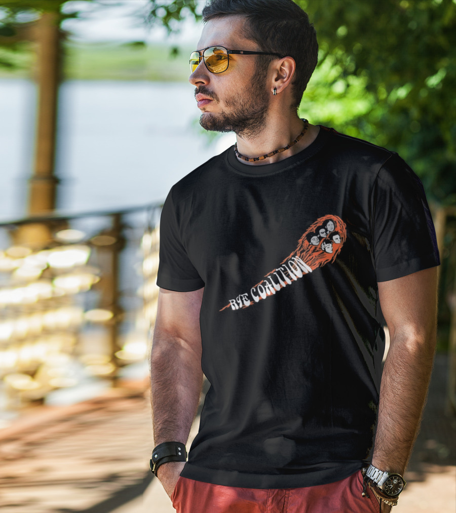 Rye Coalition Fireball Band Faces Comet T-Shirt