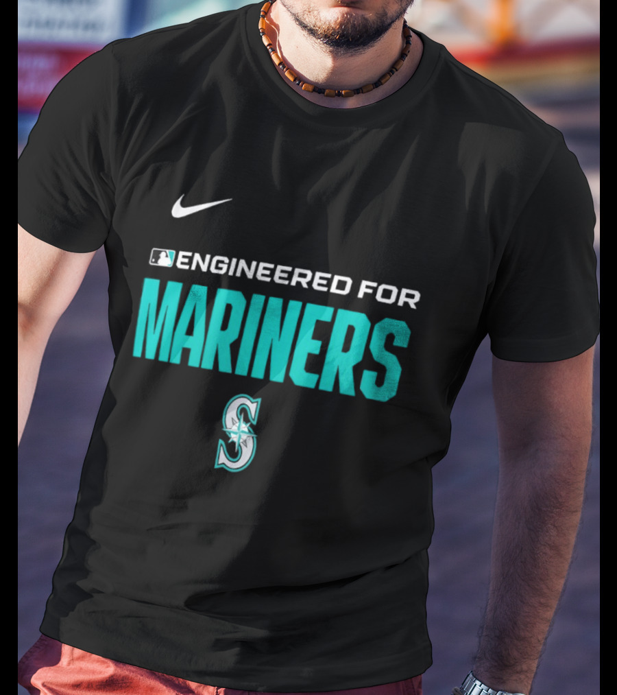 Nike MLB Engineered For Mariners Seattle Mariners S T-Shirt