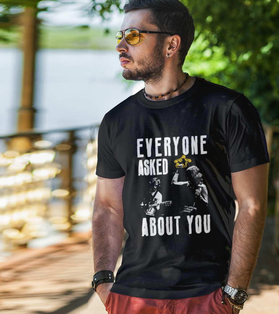 Everyone Asked About You Tambourine Iconic Performance T-Shirt