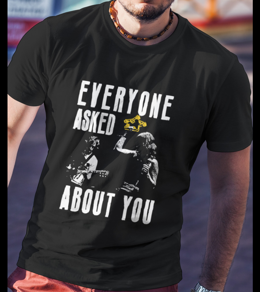 Everyone Asked About You Tambourine Iconic Performance T-Shirt