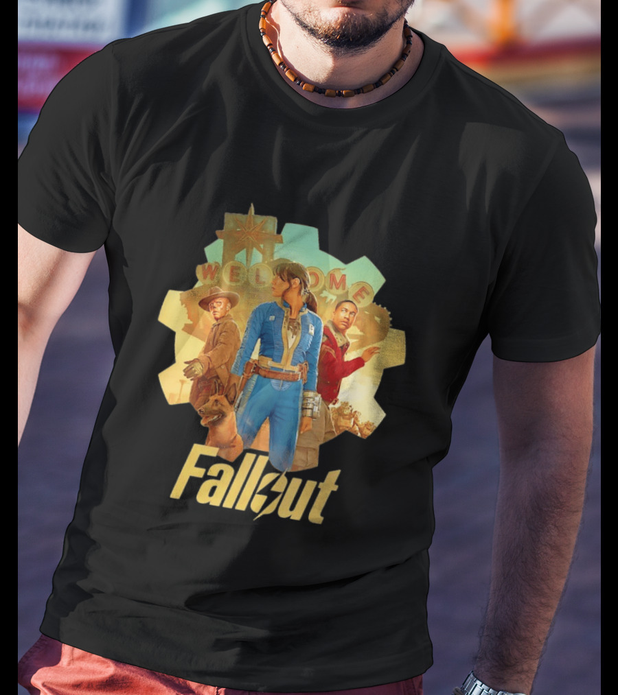 Fallout New Vegas Vault Dweller Welcome To New Vegas T-Shirt
