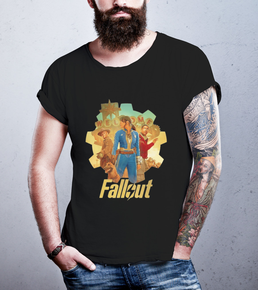 Fallout New Vegas Vault Dweller Welcome To New Vegas T-Shirt