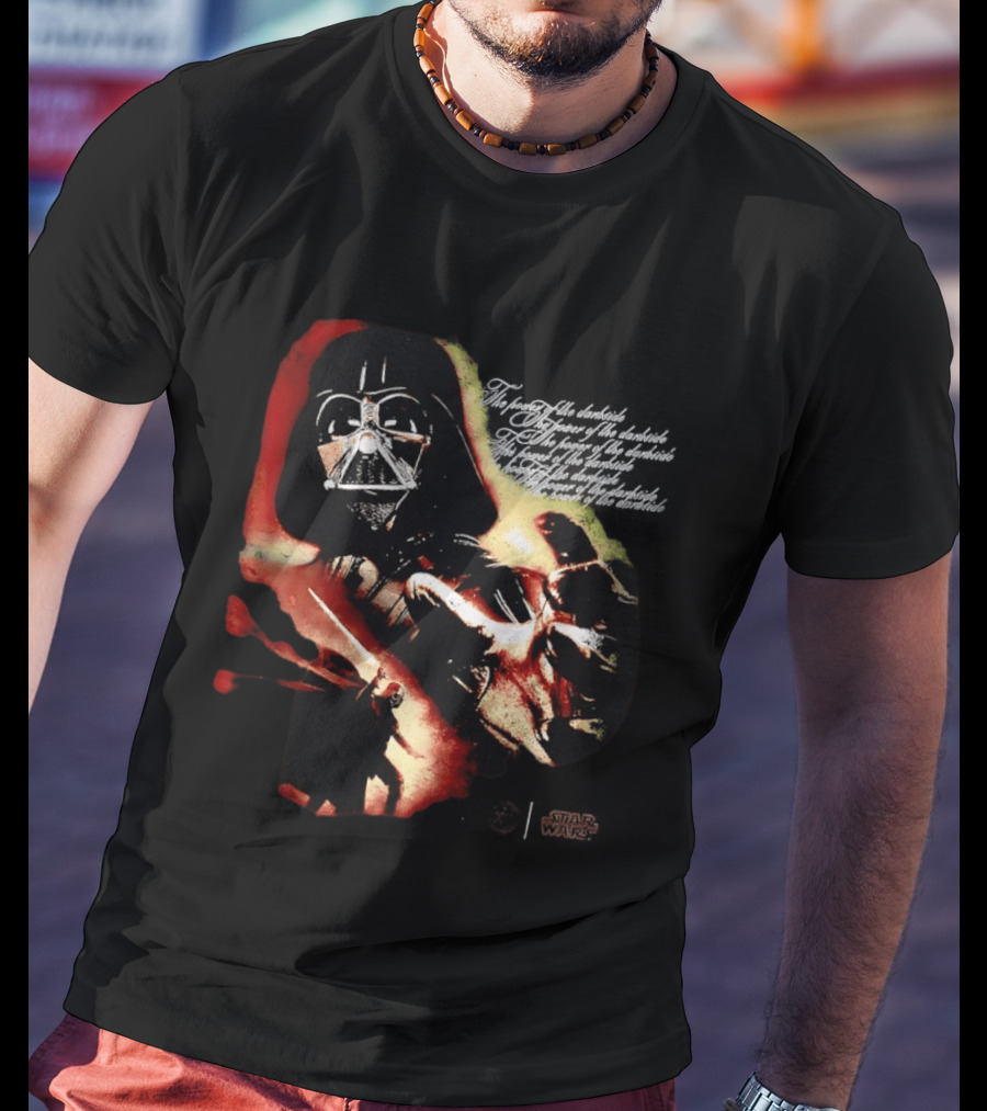 Star Wars Darth Vader The Power Of The Dark Side Epic Showdown T-Shirt