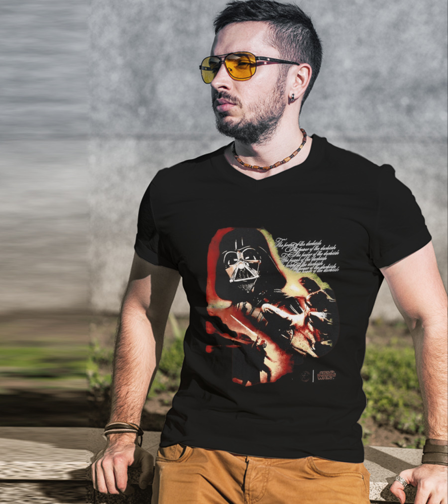 Star Wars Darth Vader The Power Of The Dark Side Epic Showdown T-Shirt