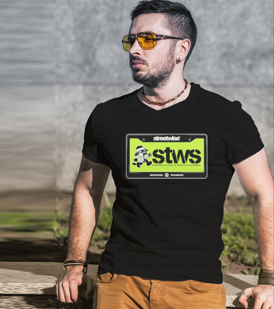 Streetwise Clothing Co STWS Registered Trademark Cat T-Shirt