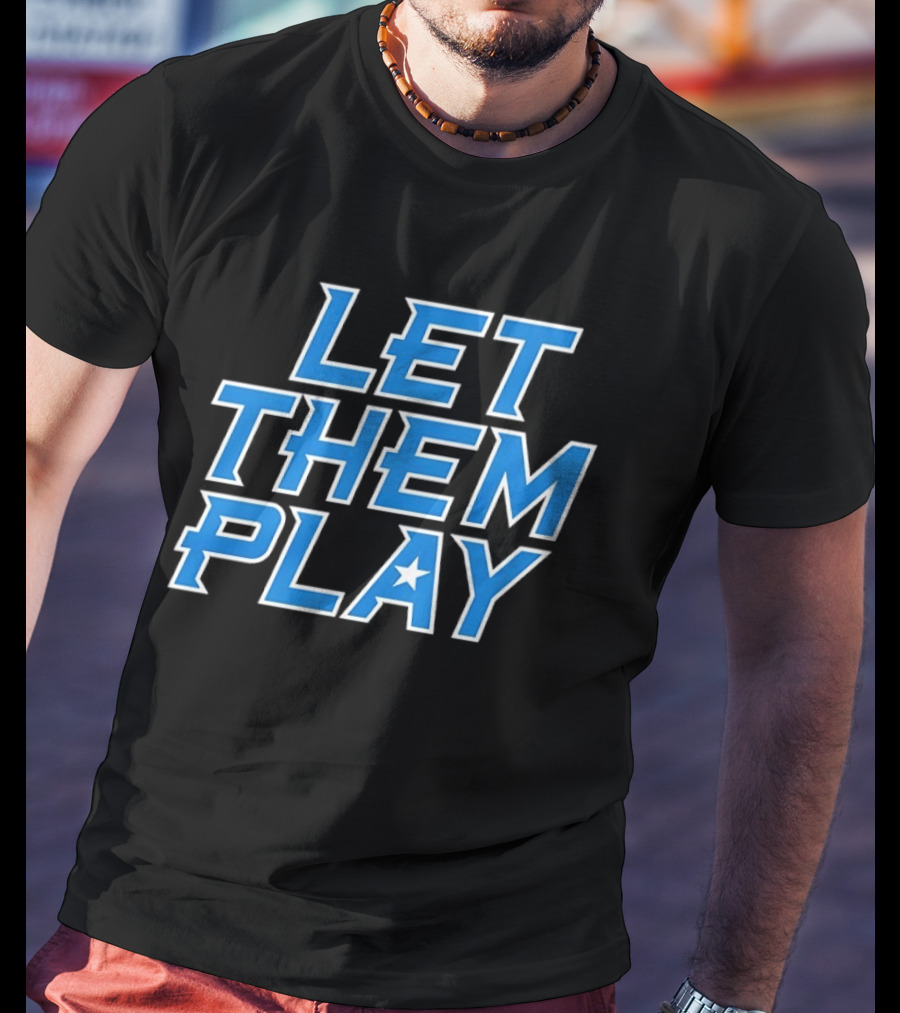 Let Them Play Puerto Rico Star T-Shirt