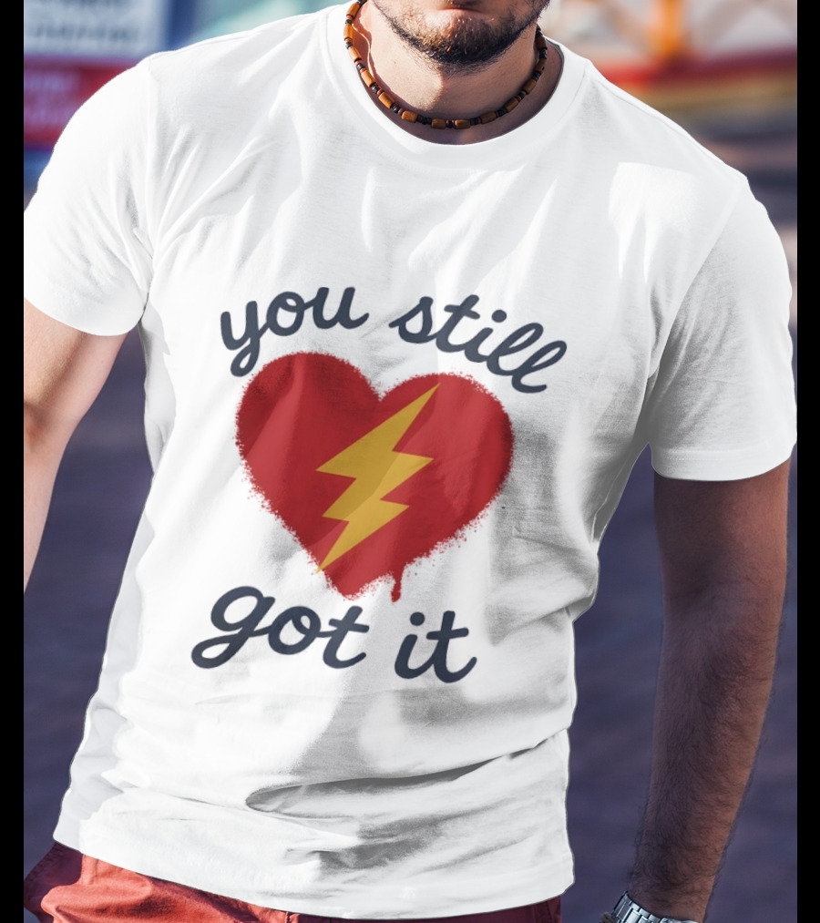 Brett Young You Still Got It Heart Lightning Bolt T-Shirt