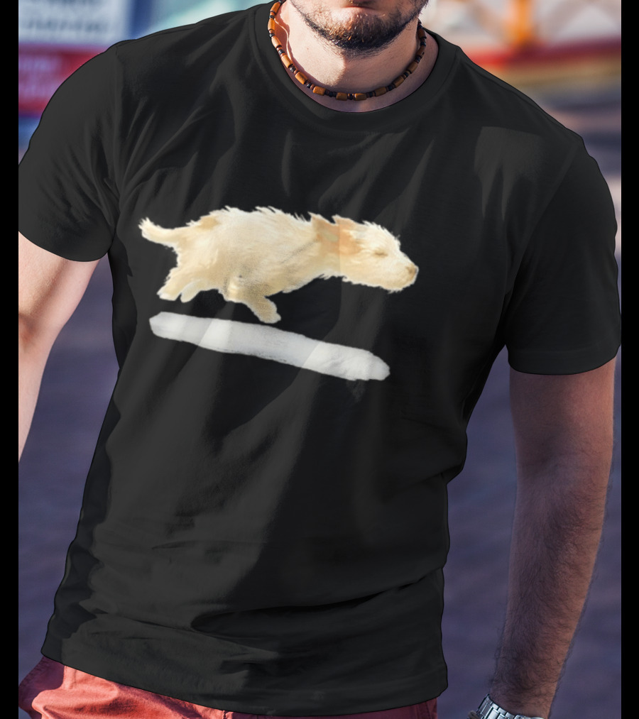 Running Dog Sketch T-Shirt