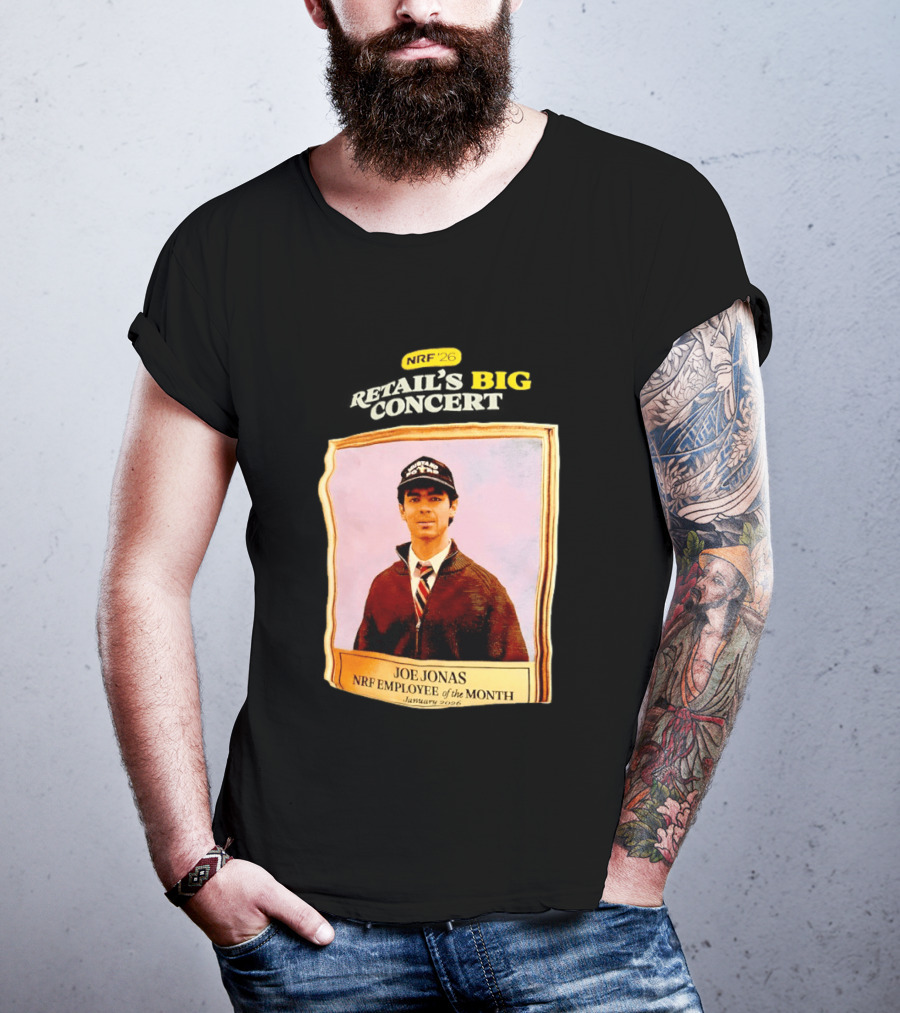 Joe Jonas NRF Employee Of The Month January 2006 Retail's Big Concert T-Shirt