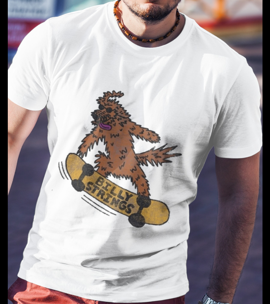 Billy Strings Skateboard Dog 2026 T-Shirt