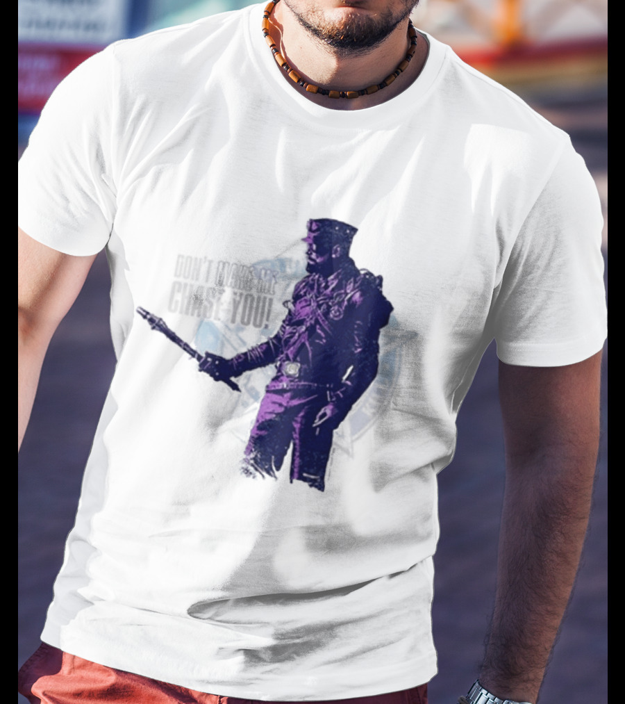 Coyle Don't Make Me Chase You Purple Costume Valentine's Day T-Shirt