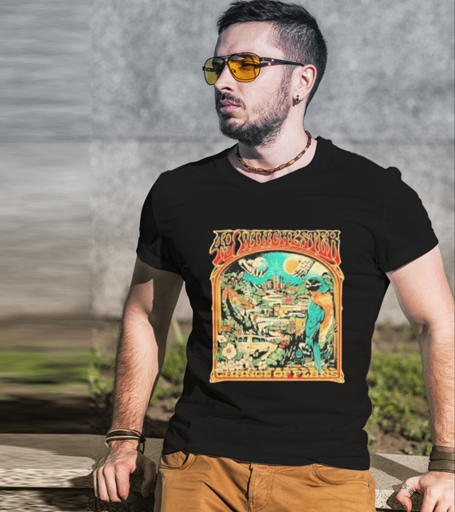 49 Winchester Change Of Plans Psychedelic Nature Scene T-Shirt