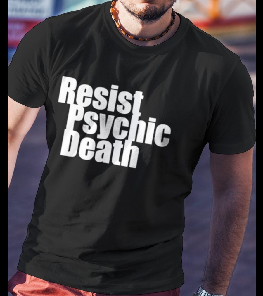 Bikini Kill Resist Psychic Death Slogan Empowerment Punk Message T-Shirt