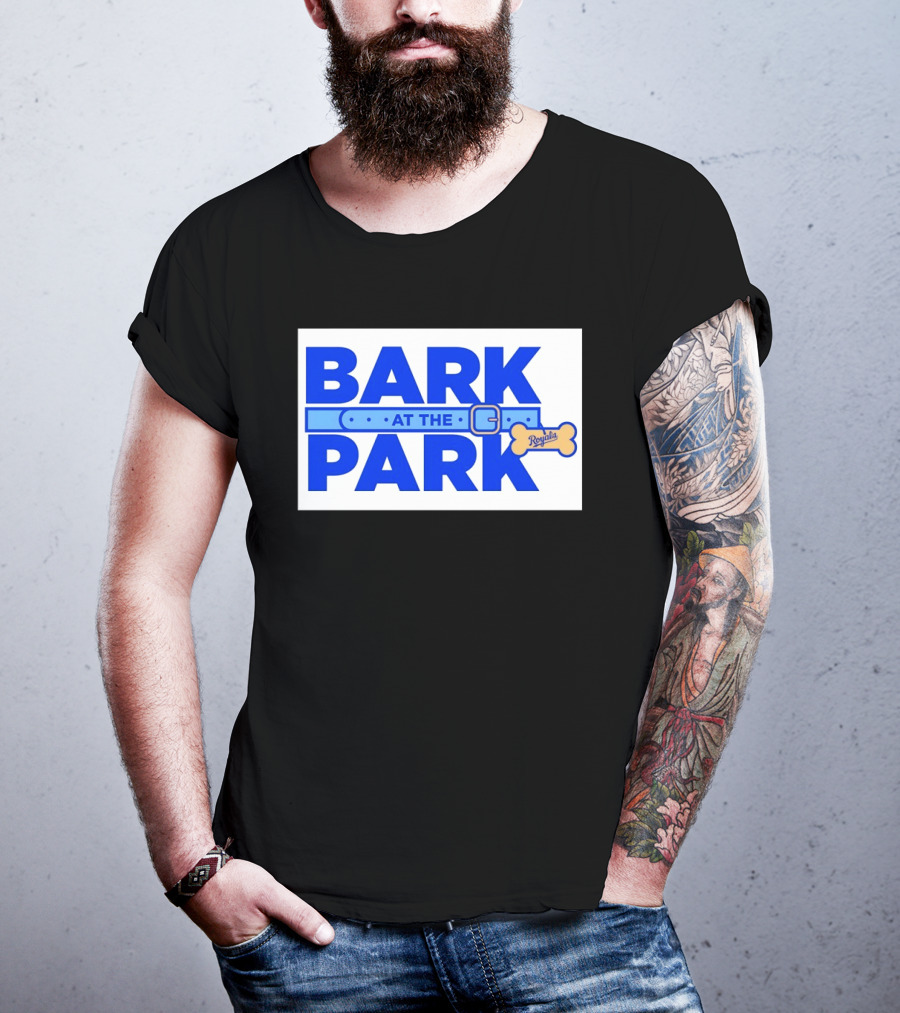 Kansas City Royals Bark At The Park Royals Bone T-Shirt