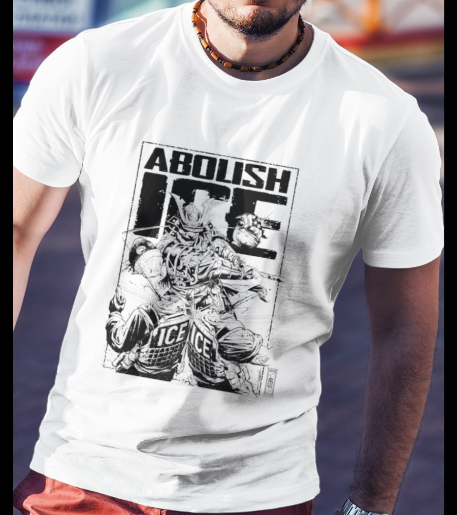 Abolish Ice Samurai Warrior Protest T-Shirt