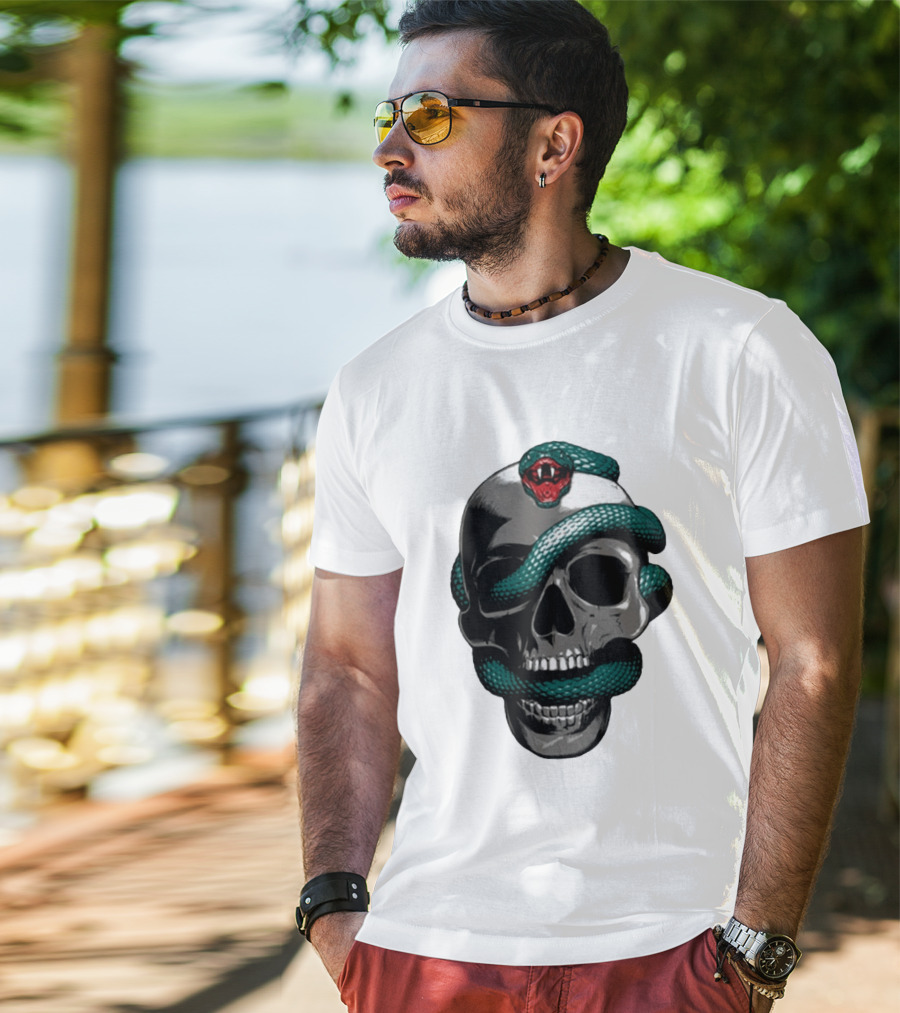 Brad Arnold Snake Skull T-Shirt