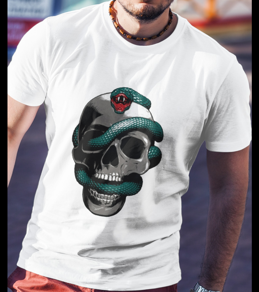Brad Arnold Snake Skull T-Shirt