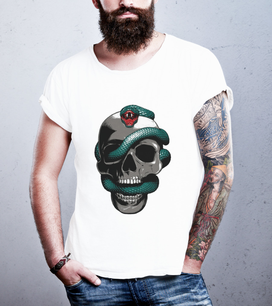 Brad Arnold Snake Skull T-Shirt