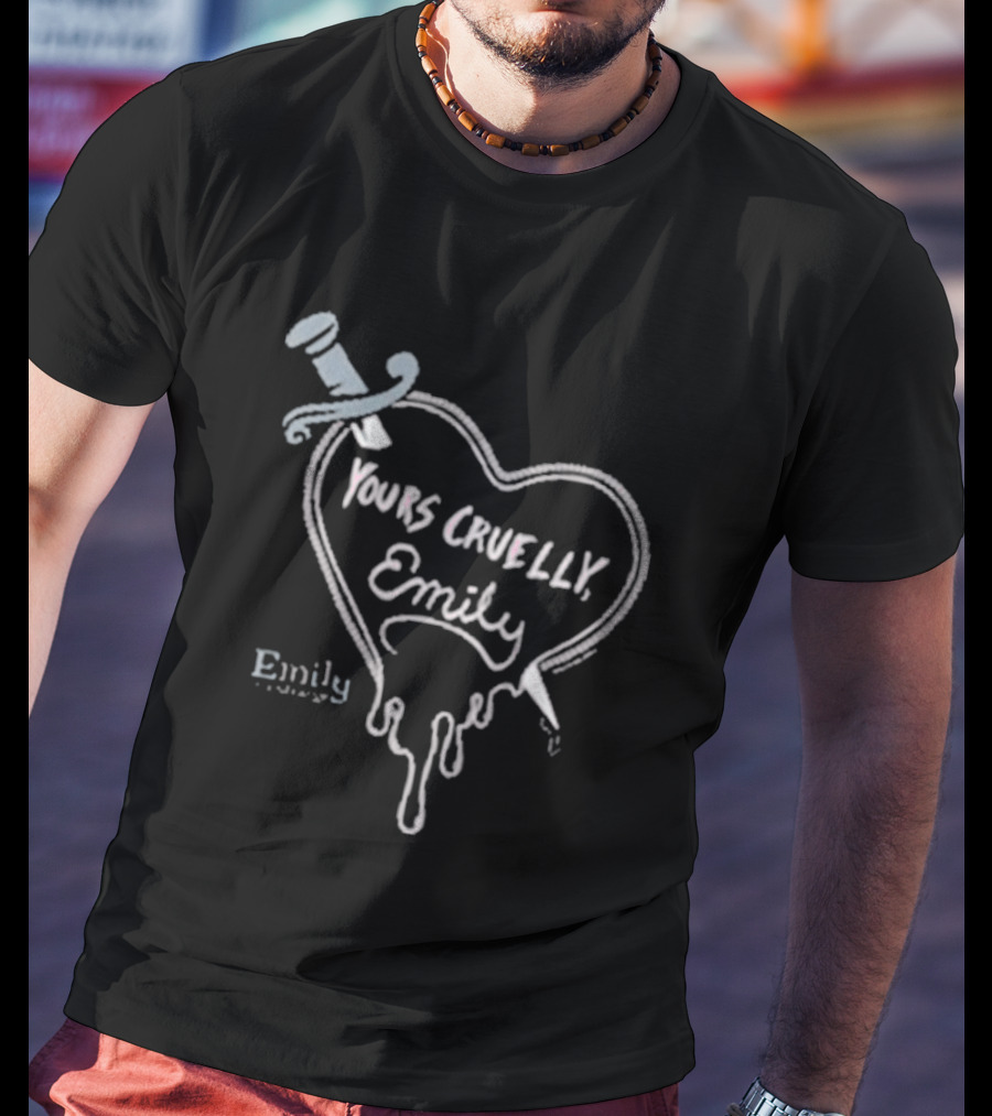 Yours Cruelly Emily Knife Heart T-Shirt