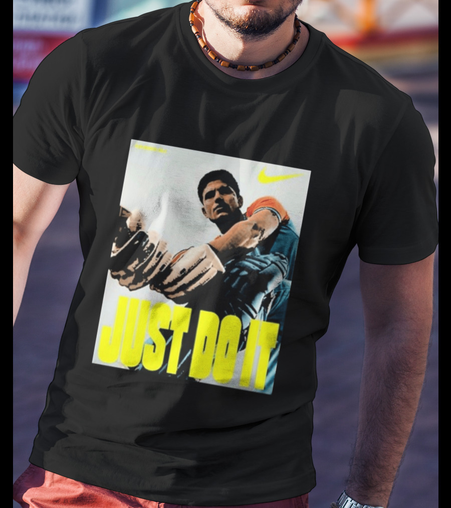 Nike Shubman Gill Just Do It Collaboration Athletic Wear T-Shirt