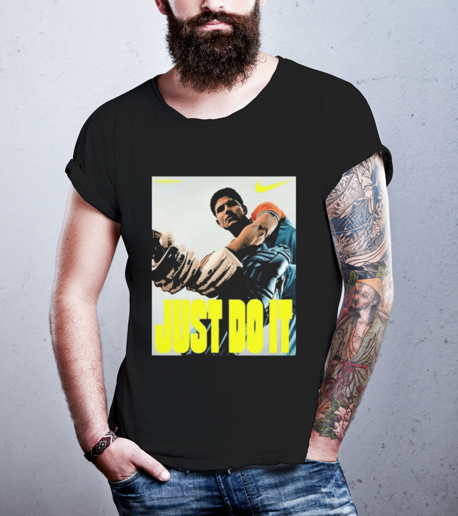 Nike Shubman Gill Just Do It Collaboration Athletic Wear T-Shirt