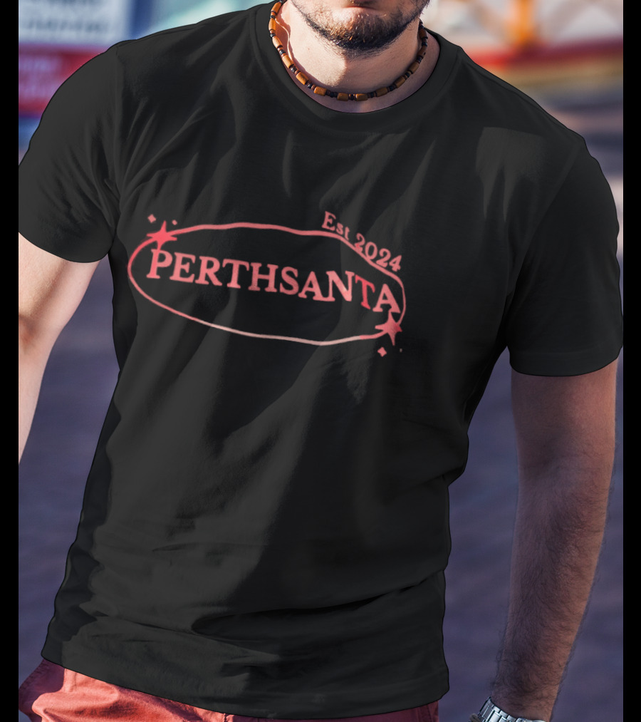 Perthsanta Est 2024 Christmas Festive T-Shirt
