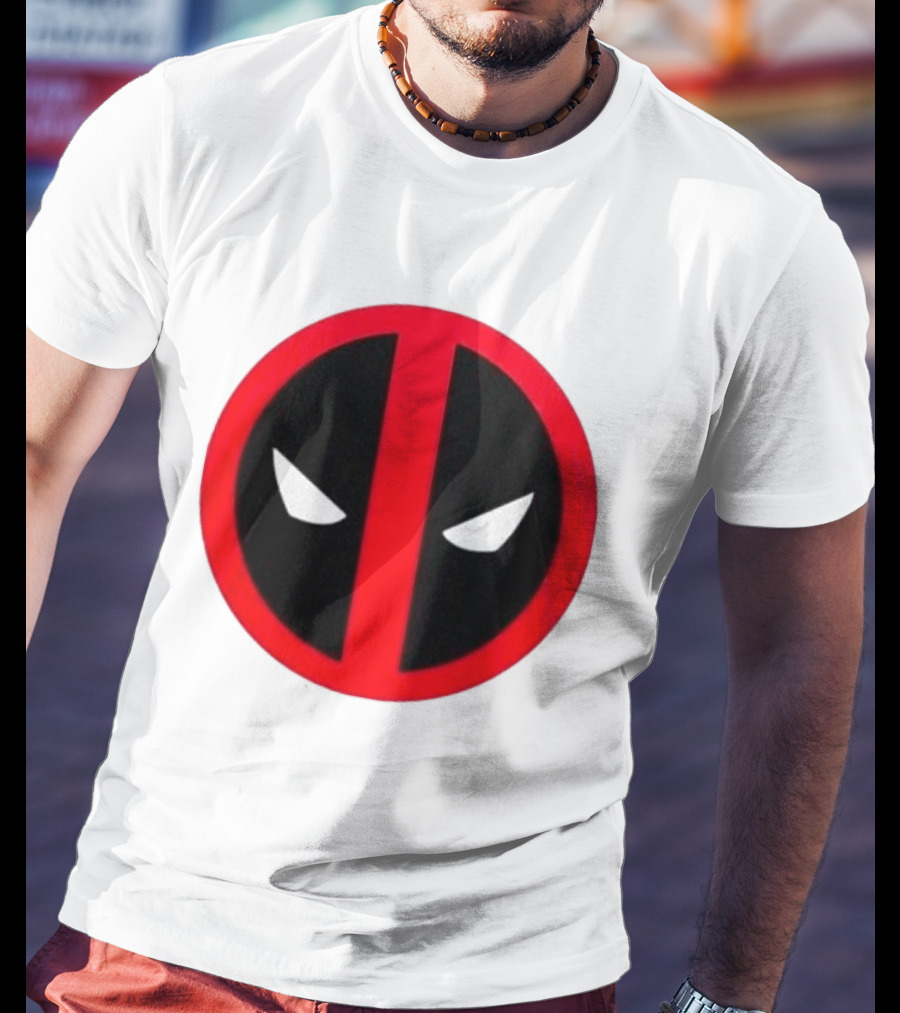 Deadpool 10th Anniversary 2016 2026 Maximum Effort Iconic Red Black White T-Shirt