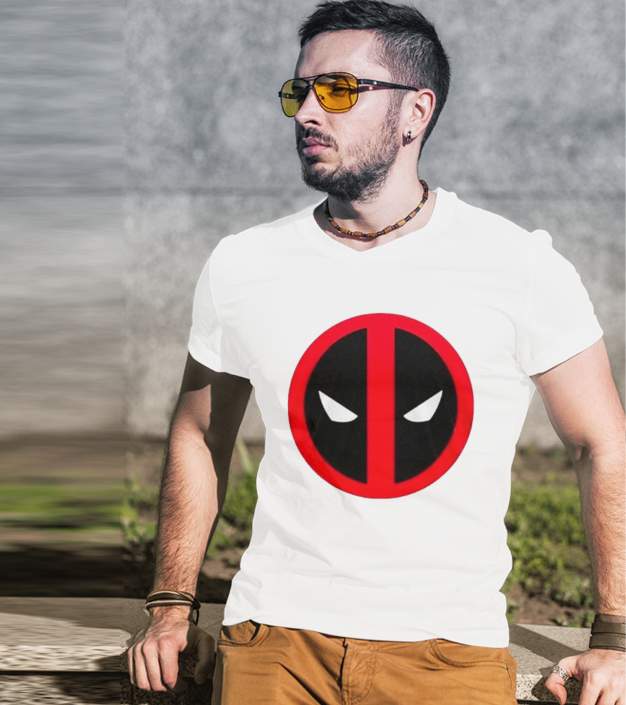 Deadpool 10th Anniversary 2016 2026 Maximum Effort Iconic Red Black White T-Shirt