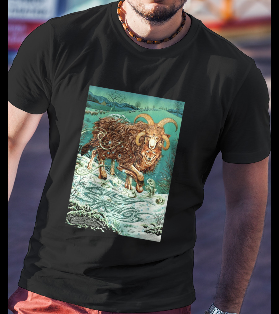 Billy Strings Asheville NC Event Feb 10 14 2026 Wolf Ram T-Shirt
