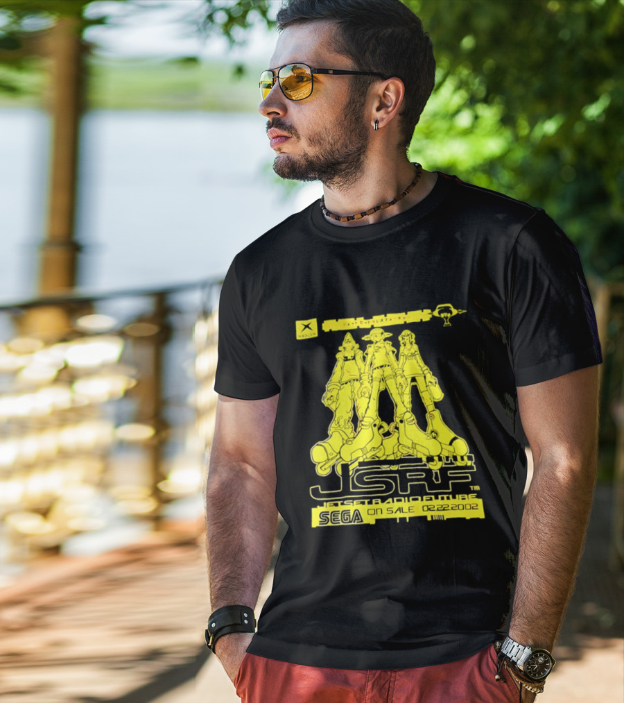 Jet Set Radio Future JSRF SEGA Xbox 2002 T-Shirt