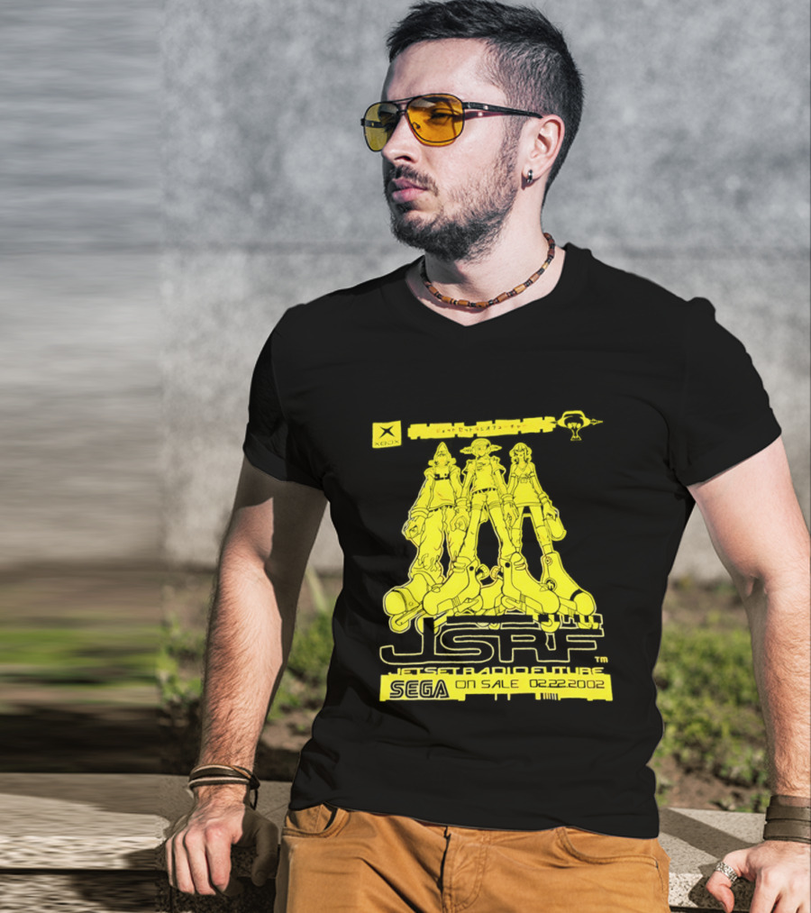 Jet Set Radio Future JSRF SEGA Xbox 2002 T-Shirt