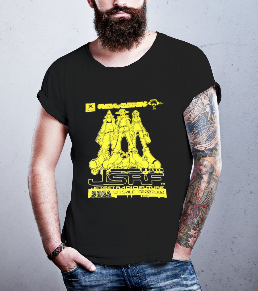 Jet Set Radio Future JSRF SEGA Xbox 2002 T-Shirt